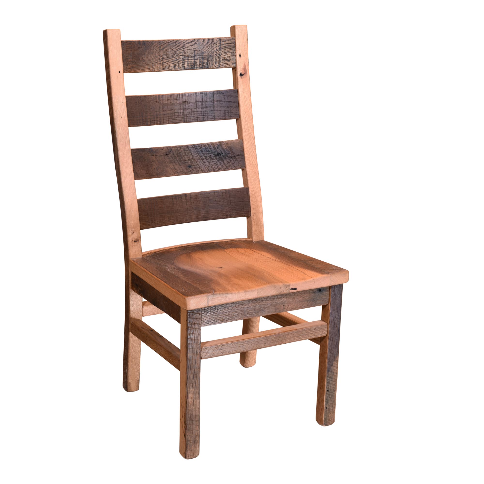 Ladderback Side Chair Urban Barnwood Furniture